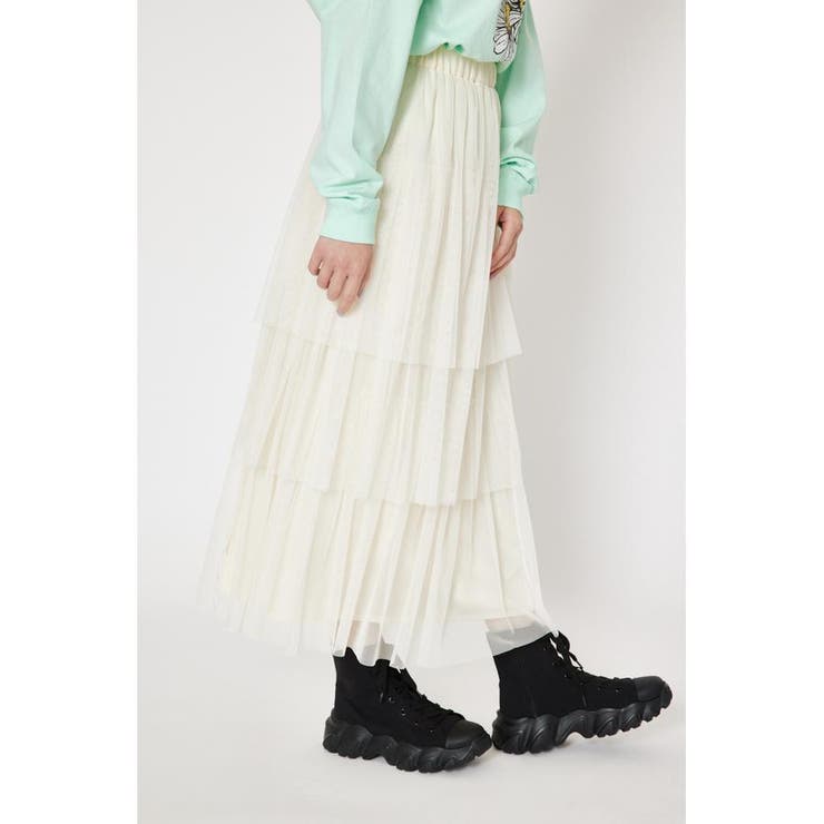 チュールティアードスカート | RODEO CROWNS WIDE BOWL | 詳細画像3 