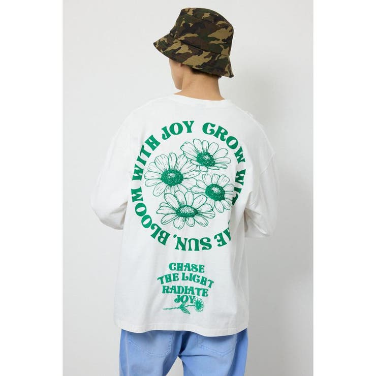 サークルフラワー長袖Tシャツ | RODEO CROWNS WIDE BOWL | 詳細画像4 