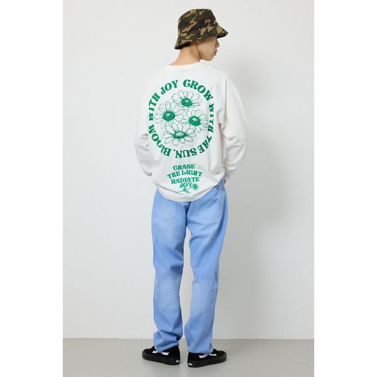 サークルフラワー長袖Tシャツ | RODEO CROWNS WIDE BOWL | 詳細画像6 
