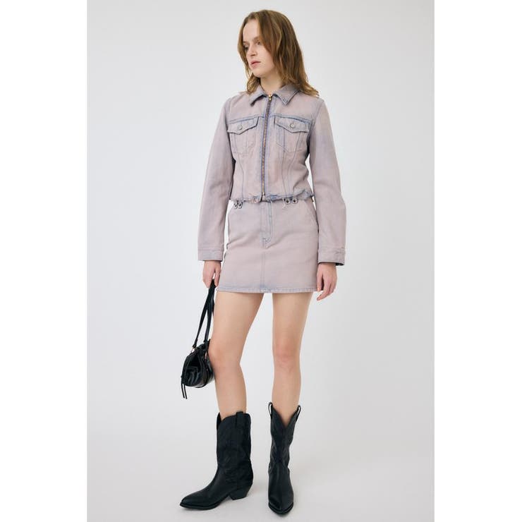 BELTED DENIM ミニスカート | MOUSSY OUTLET | 詳細画像3 
