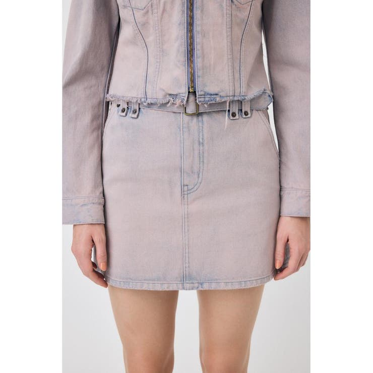 BELTED DENIM ミニスカート | MOUSSY OUTLET | 詳細画像6 