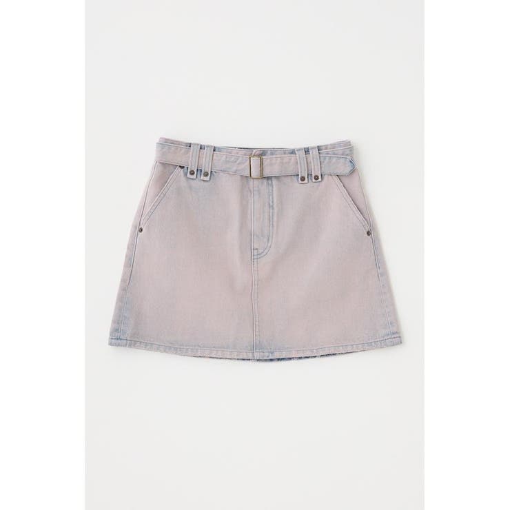 BELTED DENIM ミニスカート | MOUSSY OUTLET | 詳細画像7 