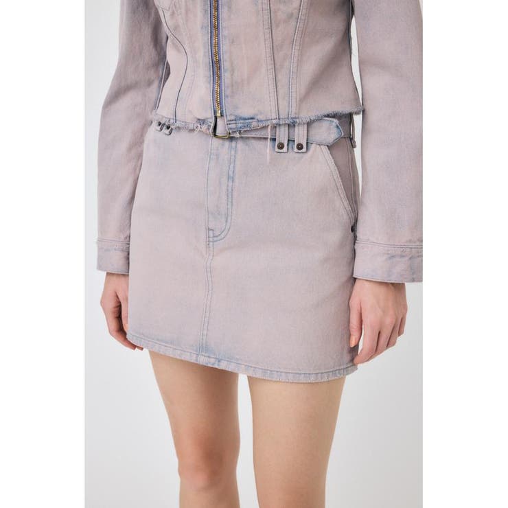 PNK | BELTED DENIM ミニスカート | MOUSSY OUTLET