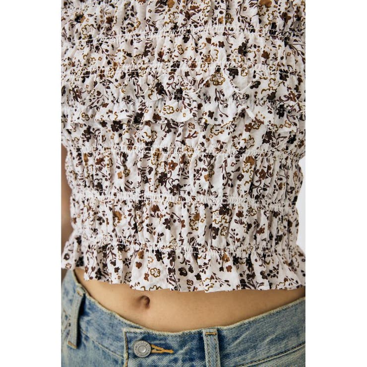 GATHER FLOWER ブラウス[品番：BJLW0027928]｜MOUSSY OUTLET（マウジー