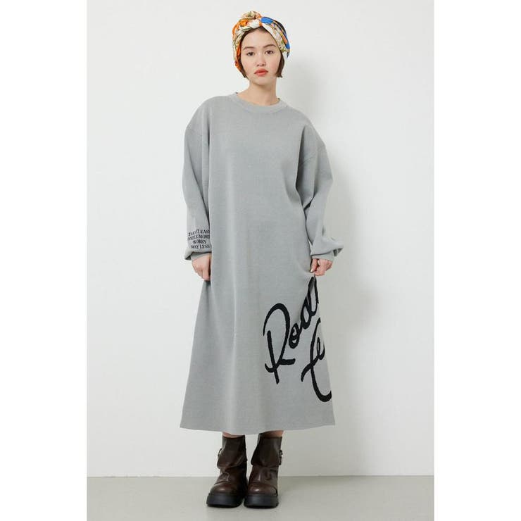 マキシロゴニットワンピース | RODEO CROWNS WIDE BOWL | 詳細画像12 