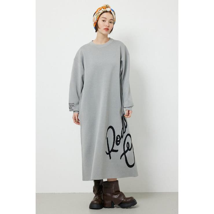 マキシロゴニットワンピース | RODEO CROWNS WIDE BOWL | 詳細画像11 