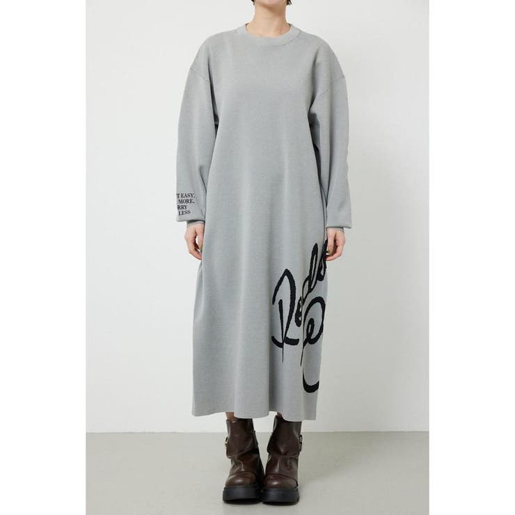 マキシロゴニットワンピース | RODEO CROWNS WIDE BOWL | 詳細画像17 