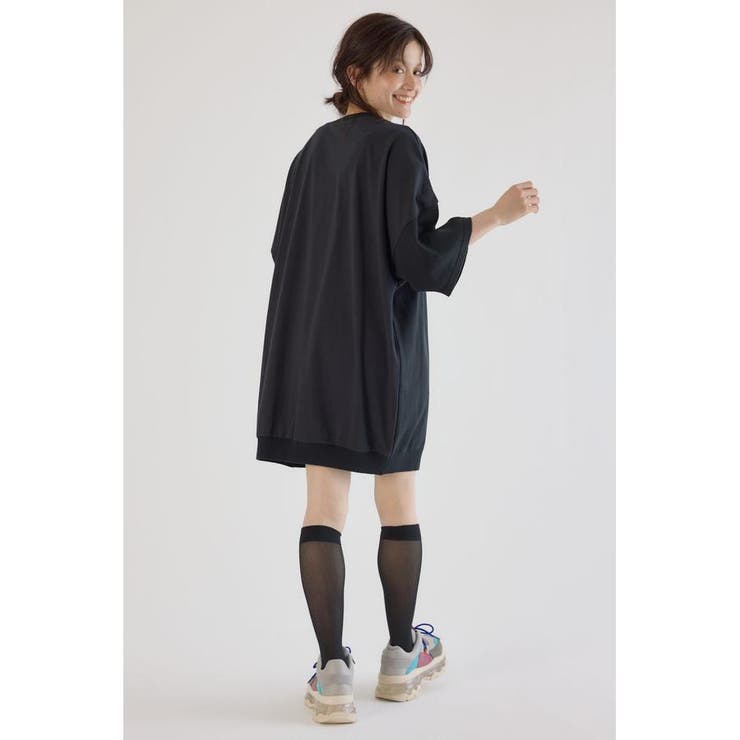 CURVE LOGOコンビニットワンピース | RODEO CROWNS WIDE BOWL | 詳細画像11 