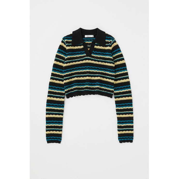 CROCHET SHIRT ニット | MOUSSY OUTLET | 詳細画像6 
