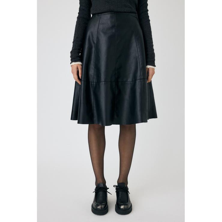 F/LEATHER フレアスカート | MOUSSY OUTLET | 詳細画像7 