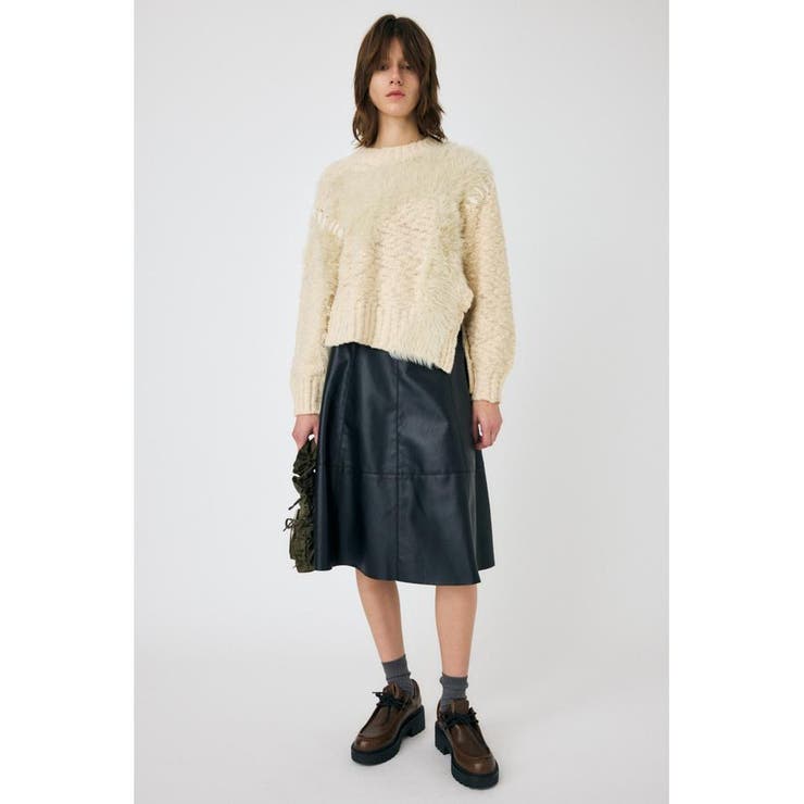 F/LEATHER フレアスカート | MOUSSY OUTLET | 詳細画像9 