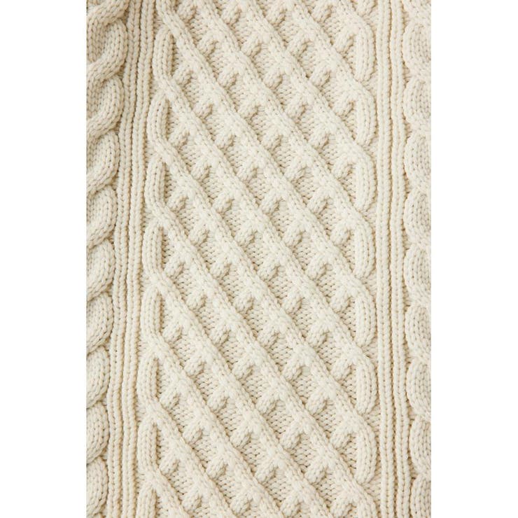 A-LIGHT KNIT ケーブルトップス | RODEO CROWNS WIDE BOWL | 詳細画像12 