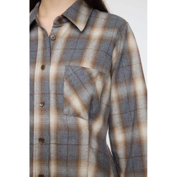 CHECK SHIRT ドレス | MOUSSY OUTLET | 詳細画像10 