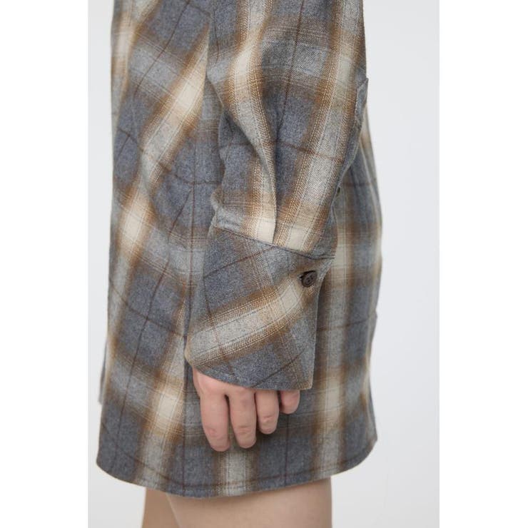 CHECK SHIRT ドレス | MOUSSY OUTLET | 詳細画像11 