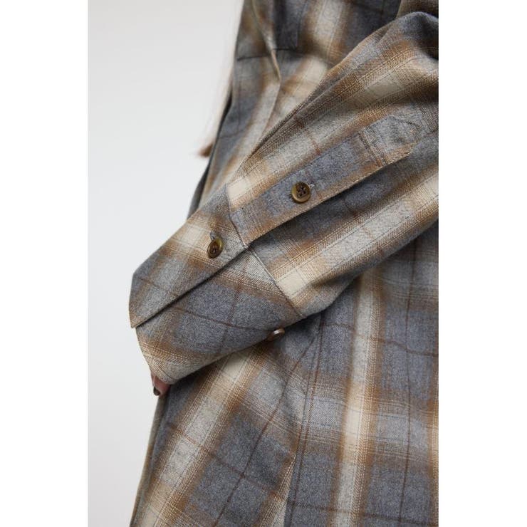 CHECK SHIRT ドレス | MOUSSY OUTLET | 詳細画像12 