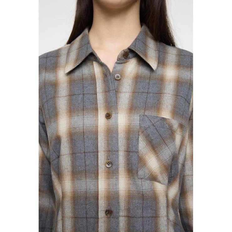 CHECK SHIRT ドレス | MOUSSY OUTLET | 詳細画像9 