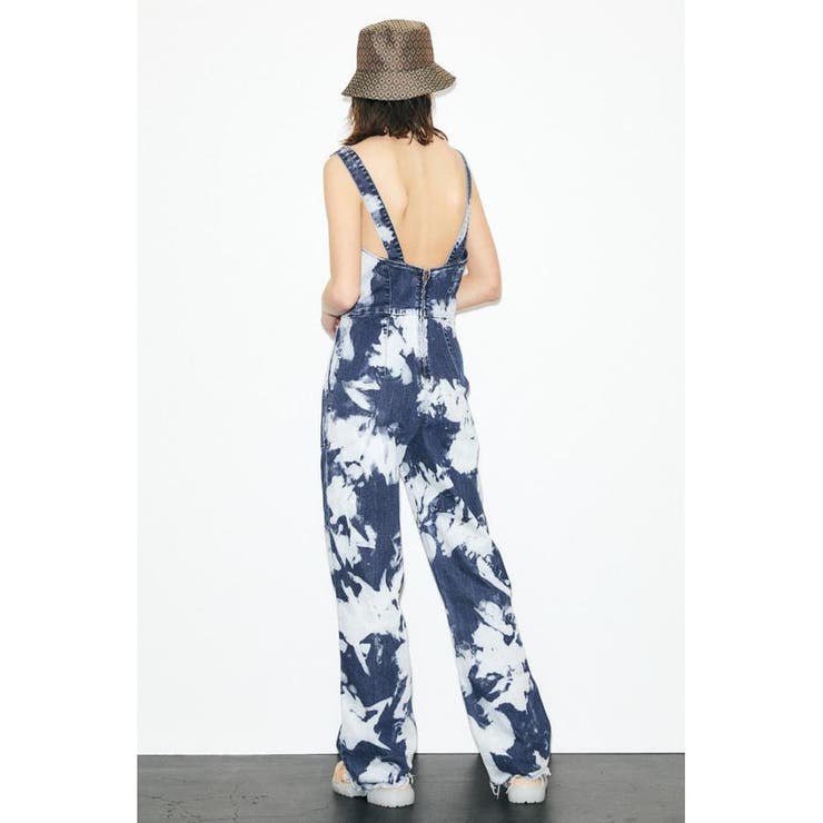 WAIST FIT BLEACH ジャンプスーツ[品番：BJLW0020144]｜MOUSSY OUTLET