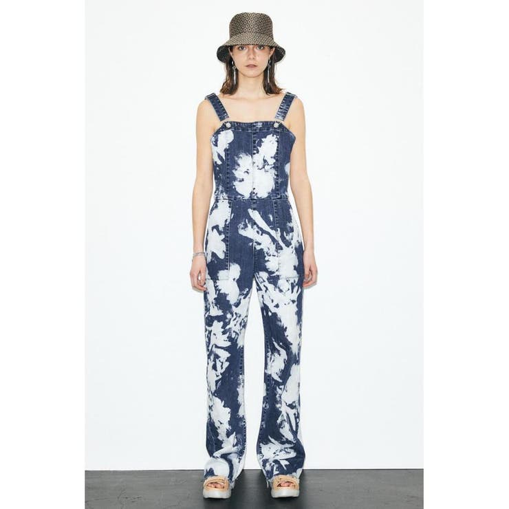 WAIST FIT BLEACH ジャンプスーツ[品番：BJLW0020144]｜MOUSSY OUTLET