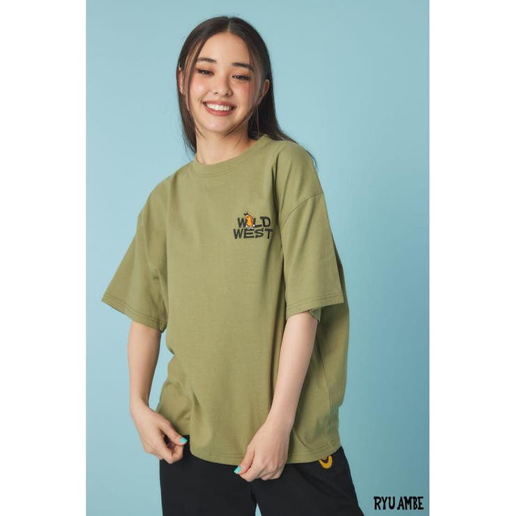 (Ryu Ambe)MOTIF刺繍Tシャツ | RODEO CROWNS WIDE BOWL | 詳細画像40 