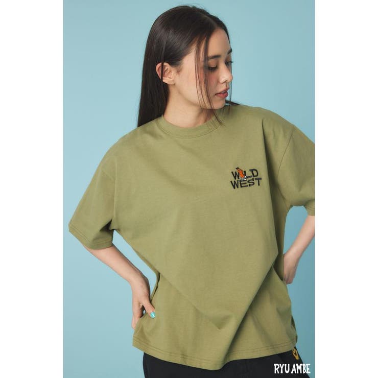 (Ryu Ambe)MOTIF刺繍Tシャツ | RODEO CROWNS WIDE BOWL | 詳細画像41 