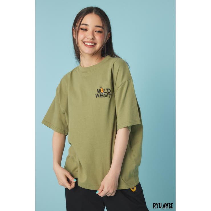 (Ryu Ambe)MOTIF刺繍Tシャツ | RODEO CROWNS WIDE BOWL | 詳細画像40 