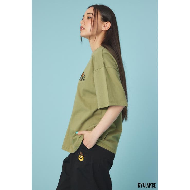 (Ryu Ambe)MOTIF刺繍Tシャツ | RODEO CROWNS WIDE BOWL | 詳細画像42 
