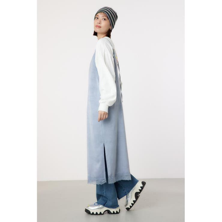 サテンレースキャミワンピース | RODEO CROWNS WIDE BOWL | 詳細画像10 