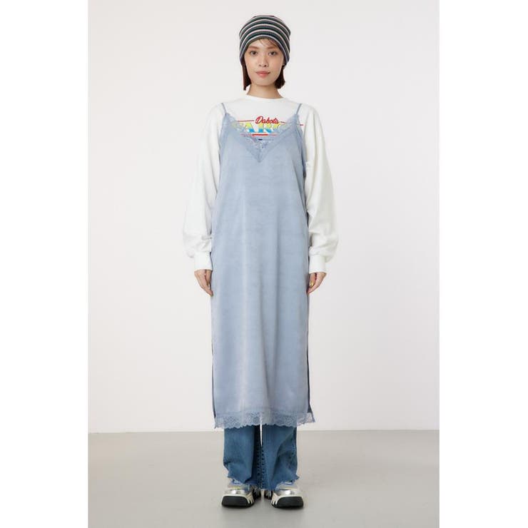 サテンレースキャミワンピース | RODEO CROWNS WIDE BOWL | 詳細画像13 