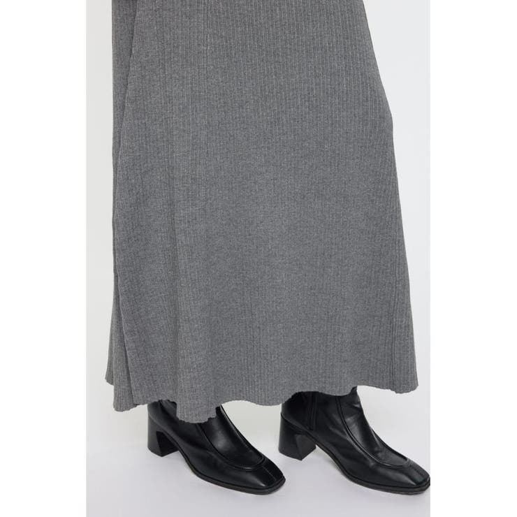 ASYMMETRY COLLAR KNIT ドレス | MOUSSY OUTLET | 詳細画像14 