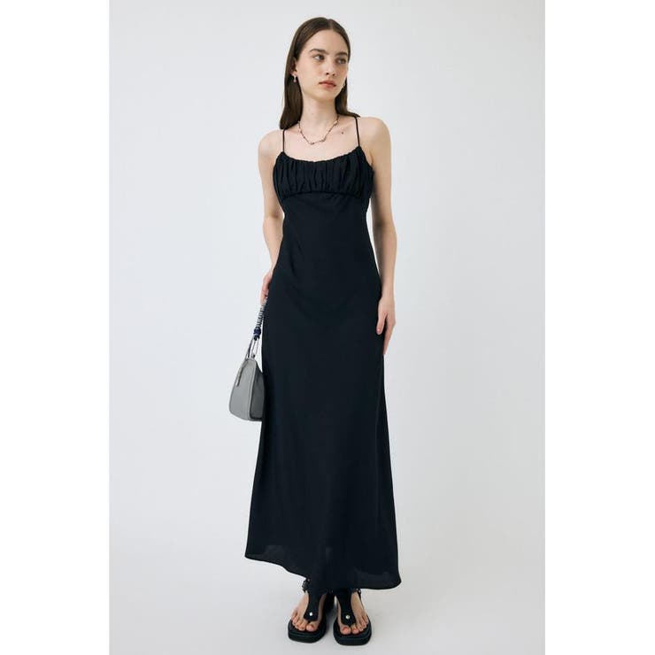 DRAWSTRING STRAP SLIP ドレス | MOUSSY OUTLET | 詳細画像2 