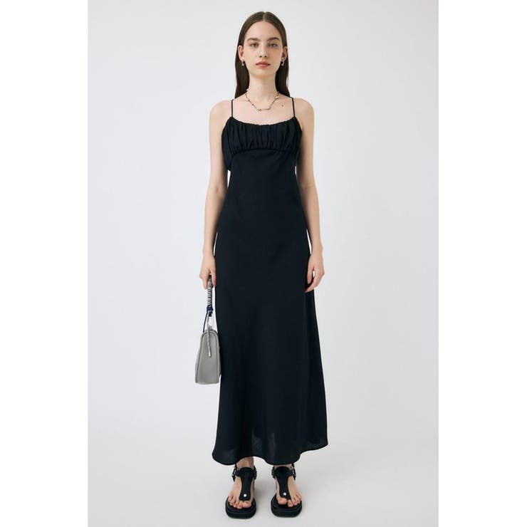 DRAWSTRING STRAP SLIP ドレス | MOUSSY OUTLET | 詳細画像3 