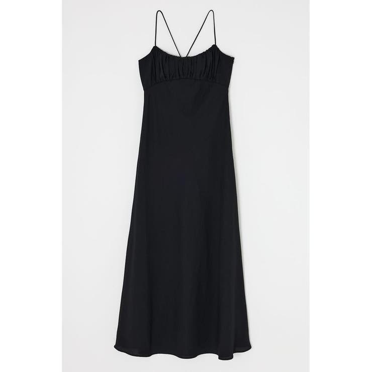DRAWSTRING STRAP SLIP ドレス | MOUSSY OUTLET | 詳細画像4 