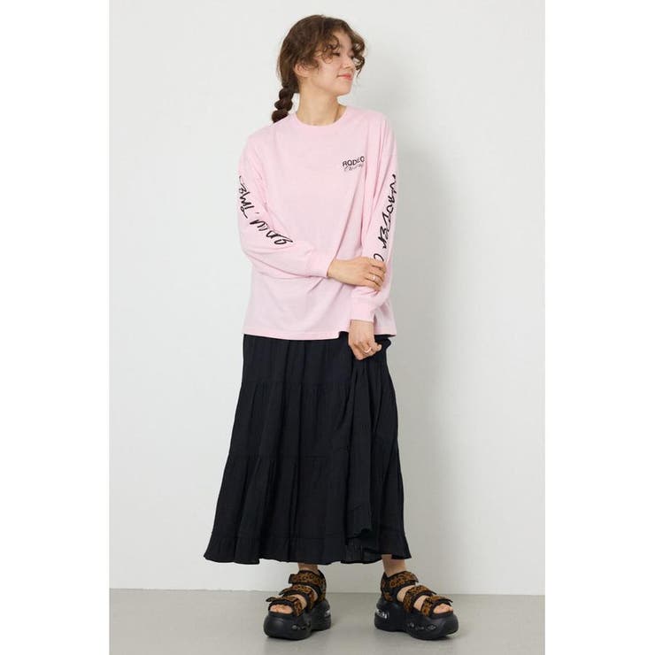 パッチデザインロングスリーブ Tシャツ | RODEO CROWNS WIDE BOWL | 詳細画像18 