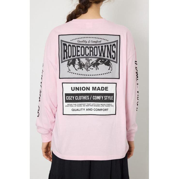 パッチデザインロングスリーブ Tシャツ | RODEO CROWNS WIDE BOWL | 詳細画像22 