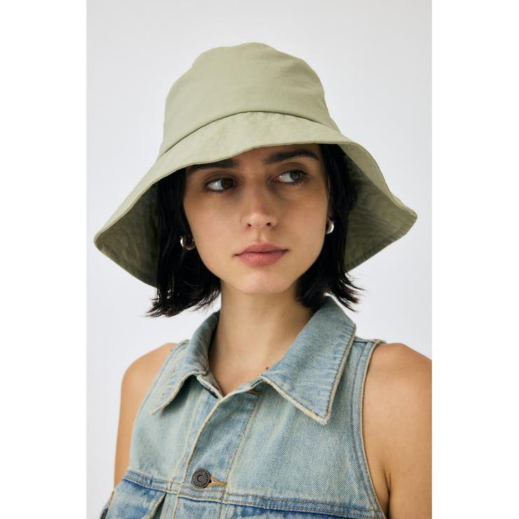 L/KHA1 | NYLON バケットハット | MOUSSY OUTLET