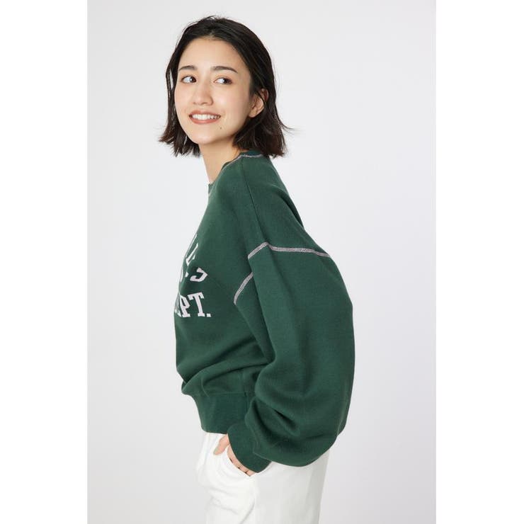 配色ステッチカレッジニットトップス | RODEO CROWNS WIDE BOWL | 詳細画像13 