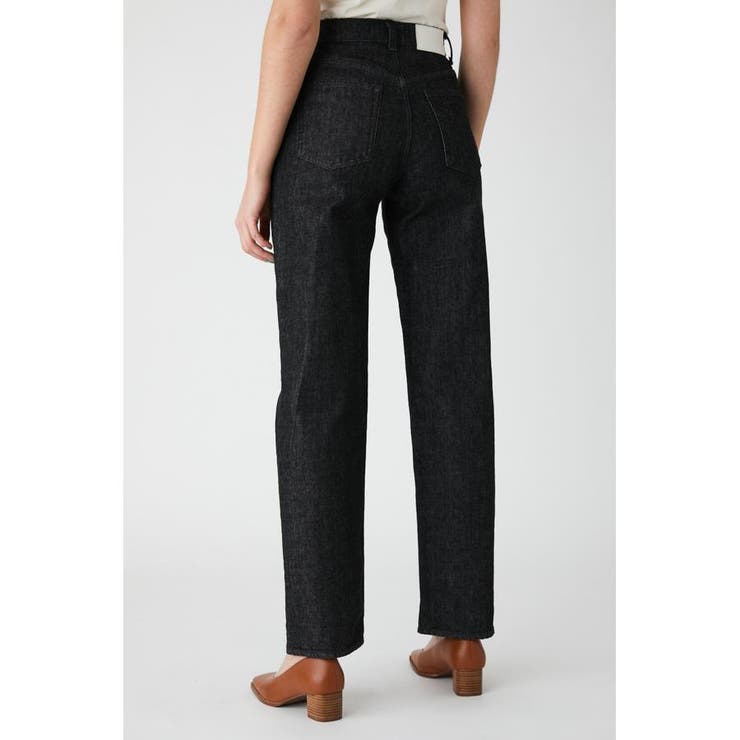 PLAIN JEANS BLK STRAIGHT | MOUSSY OUTLET | 詳細画像3