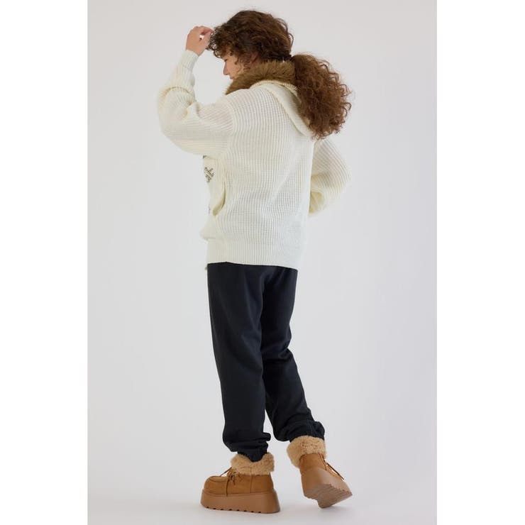 FADE LOGOニットジップフーディー | RODEO CROWNS WIDE BOWL | 詳細画像6 