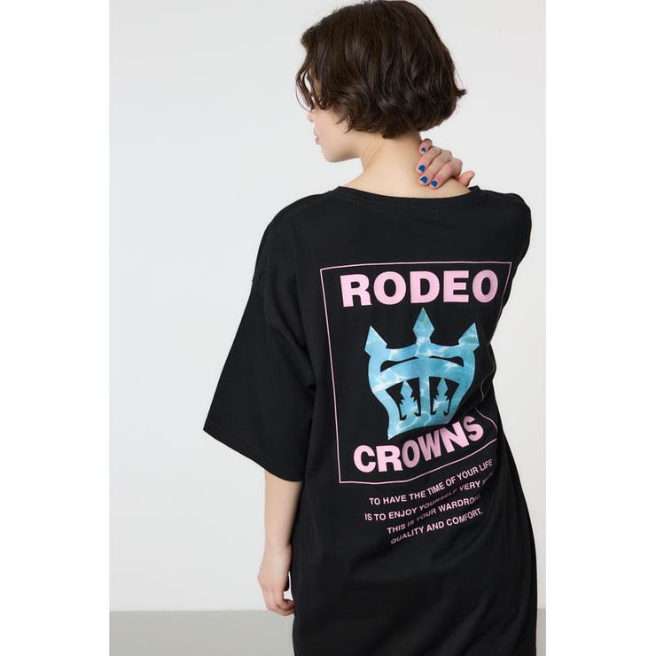 新品☆RODEO CROWNS WIDE BOWL☆Tシャツワンピース☆ロデオ☆（ロデオ 