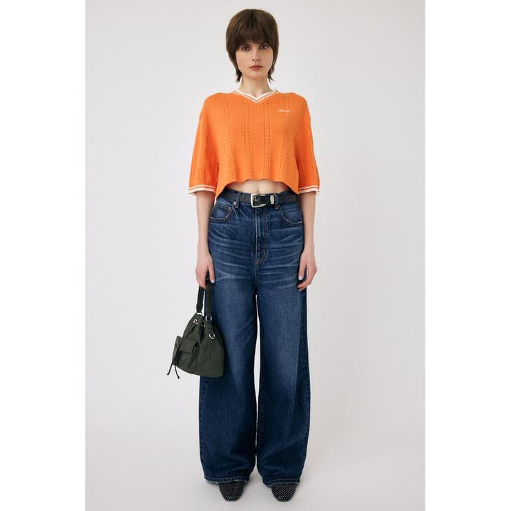 MOUSSY CROPPED KNIT Tシャツ | MOUSSY OUTLET | 詳細画像23 