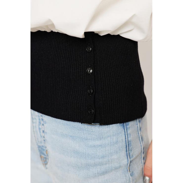 WAIST RIB BALLOON ブラウス | SLY OUTLET | 詳細画像9 