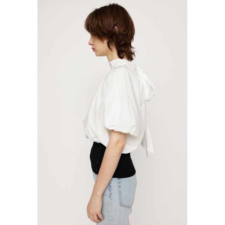 WAIST RIB BALLOON ブラウス | SLY OUTLET | 詳細画像5 