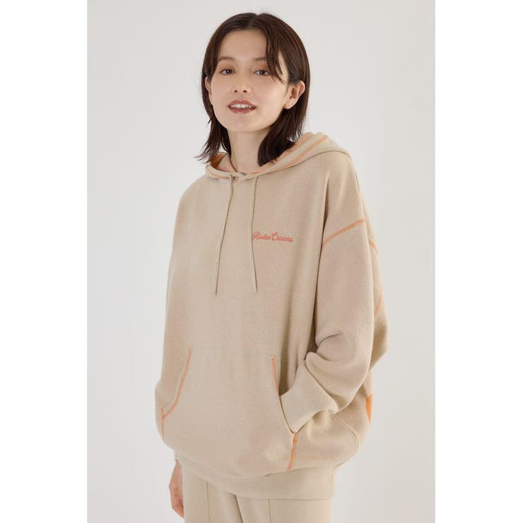 スウェットライクジャガードロゴフーディー | RODEO CROWNS WIDE BOWL | 詳細画像3 