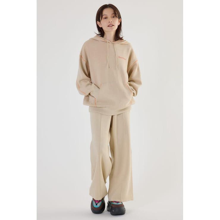 スウェットライクジャガードロゴフーディー | RODEO CROWNS WIDE BOWL | 詳細画像5 