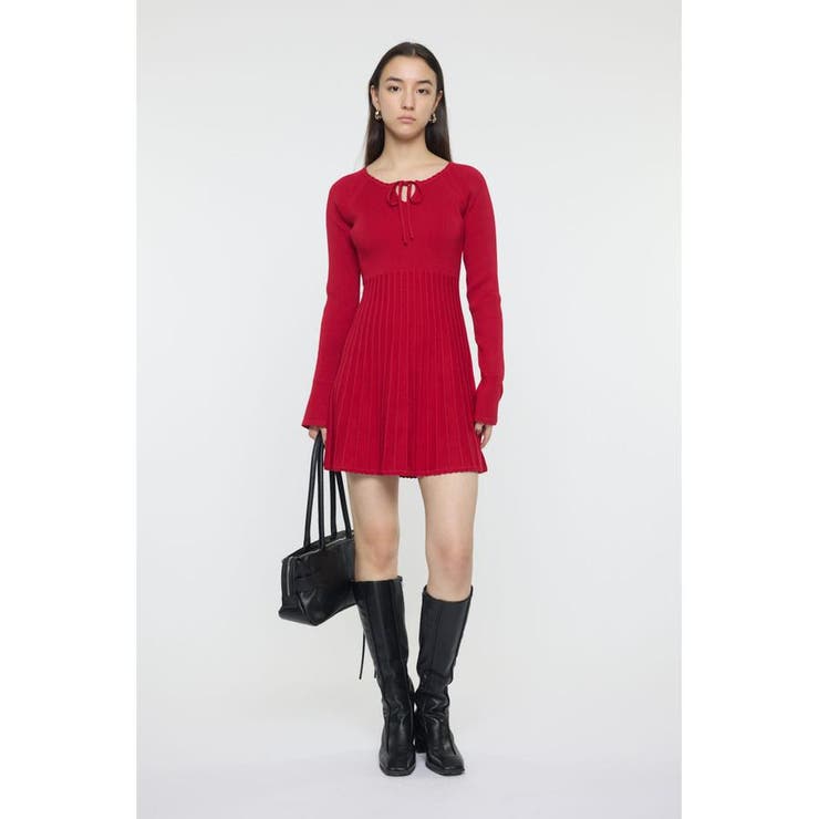 PICO RIBBON MINI ドレス | MOUSSY OUTLET | 詳細画像9 