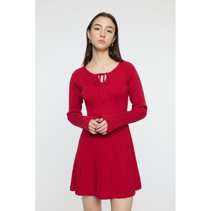 PICO RIBBON MINI ドレス | MOUSSY OUTLET | 詳細画像12 