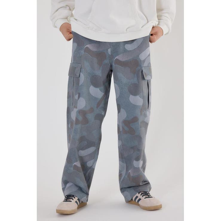 柄GRY5 | カモフラカーゴパンツ | RODEO CROWNS WIDE BOWL