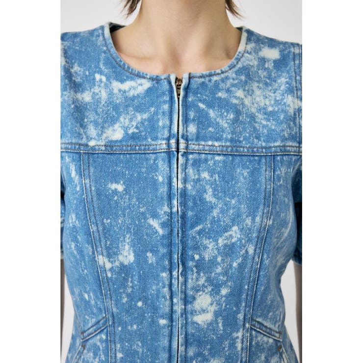 FRONT ZIP CHEMICAL MINI ドレス | MOUSSY OUTLET | 詳細画像9 