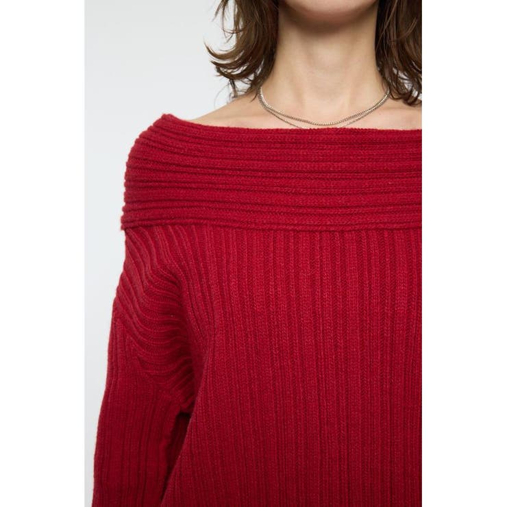 OVER RIB OFF SHOULDER トップス | MOUSSY OUTLET | 詳細画像17 