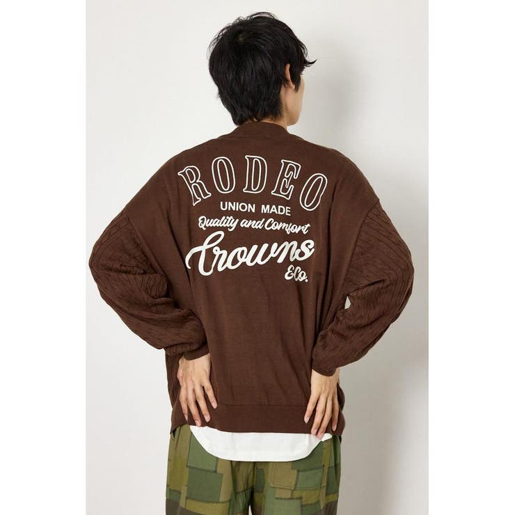 細ケーブルニットカーディガン | RODEO CROWNS WIDE BOWL | 詳細画像23 